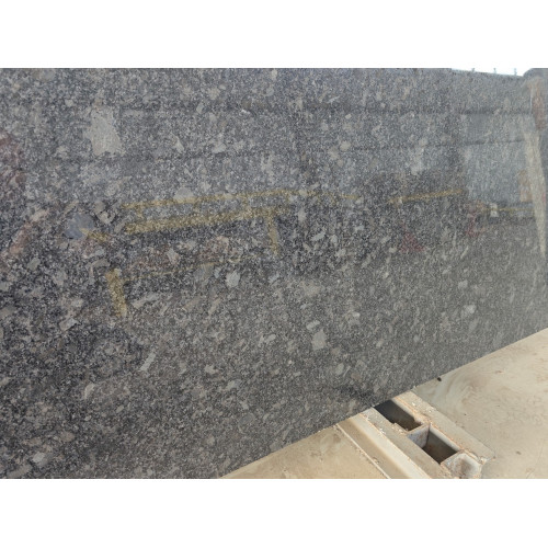 Слэб из Гранита "Steel Gray (полоса)", полирован, толщина 2 см