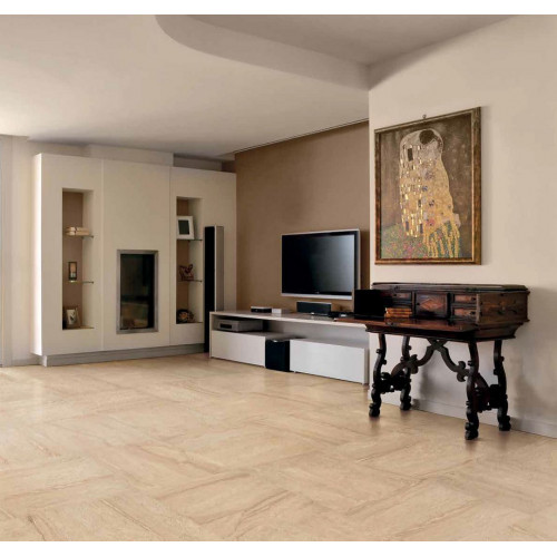 Слэб из Мрамора "Burdur Beige" полированный, толщина 3 см