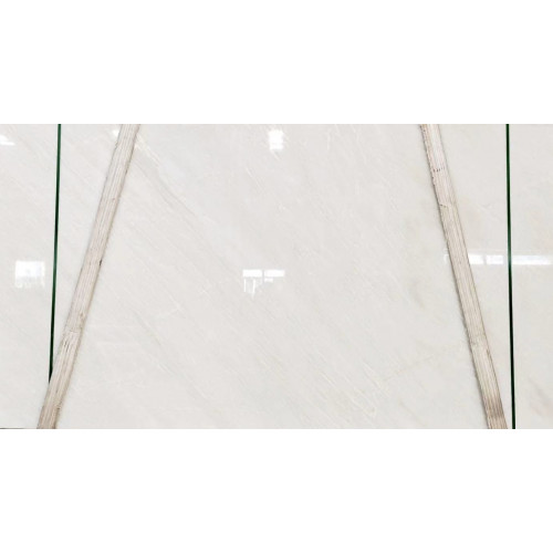 Слэб из Мрамора "Milano White", полирован, толщина 2,0 см