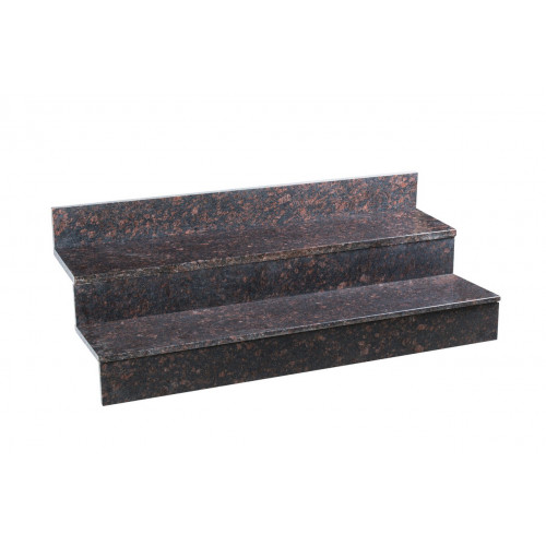 Ступень из Гранита Tan Brown, полирован 1500х350х30 шт.